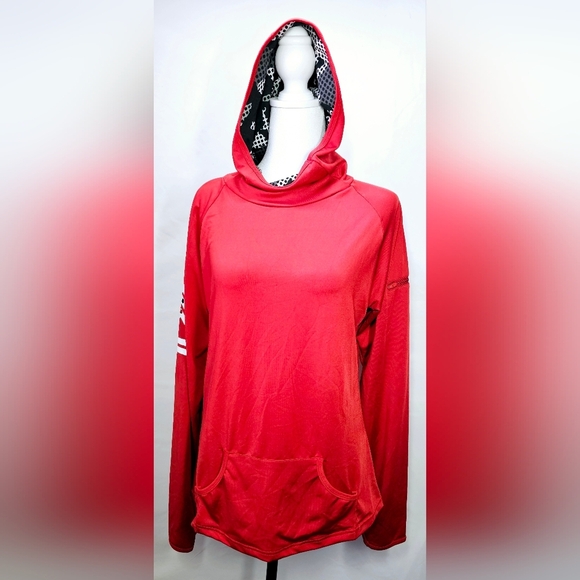 Tops - Large Women's Red Hooded Pullover